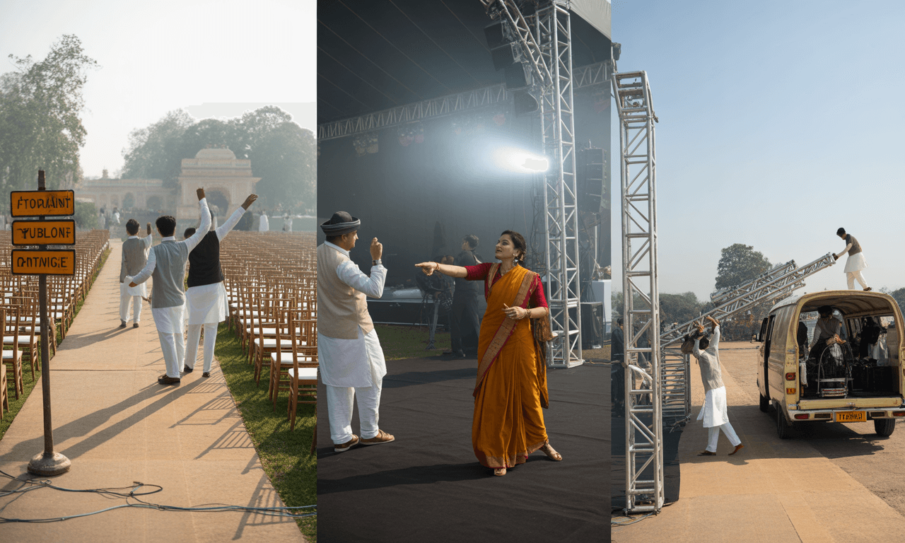 On-ground event operations and execution management.