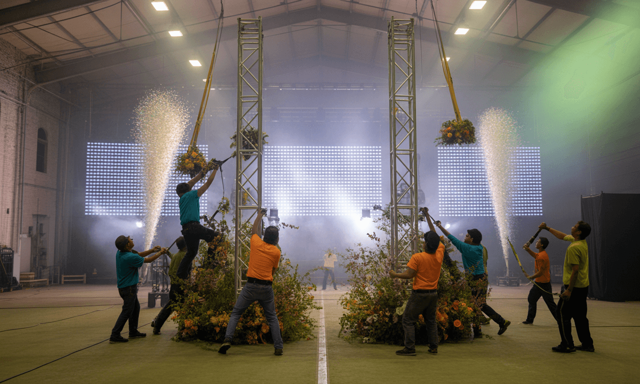 Stage production and AV fabrication workshop - Events Expert