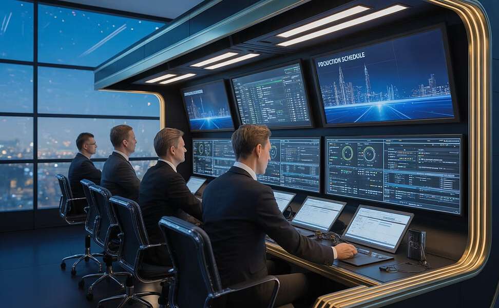 Audio Visual Production control room - Best Event Management Institute in Mumbai
