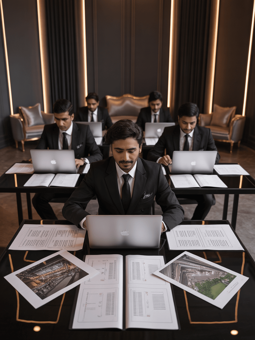 Students learning event planning in Mumbai