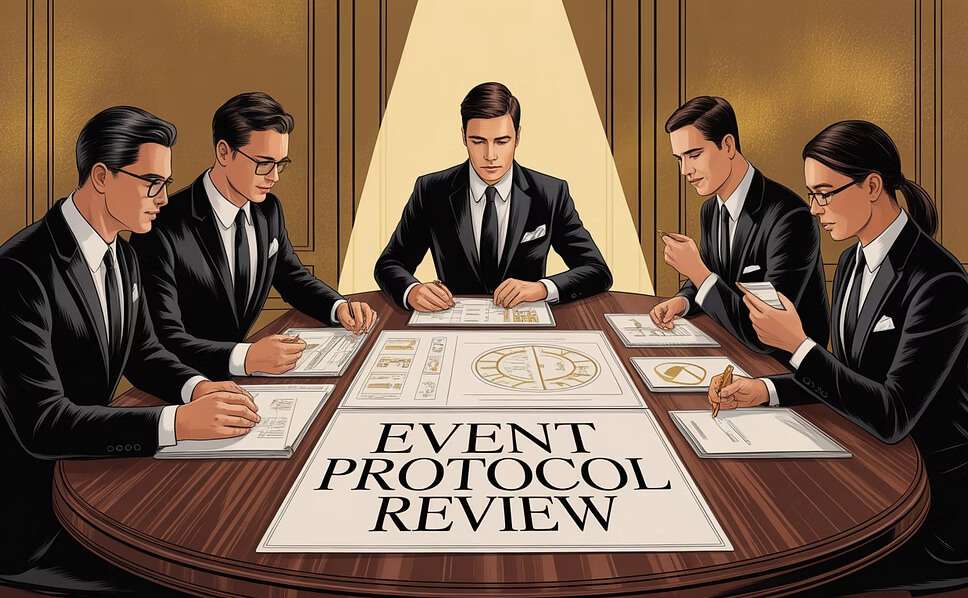 Event protocol review meeting - Event Management Course Mumbai