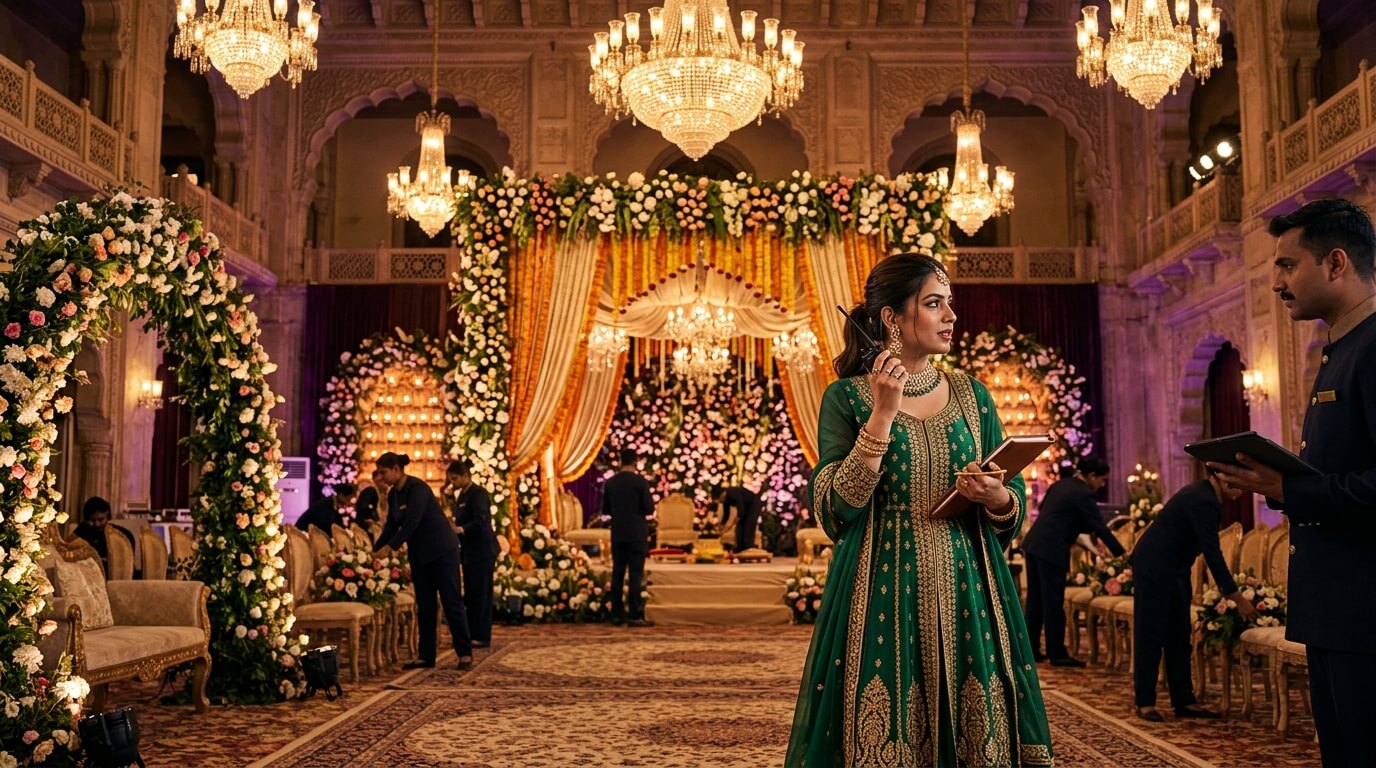 Udaipur luxury wedding planning backstage execution at royal palace - Events Expert Academy